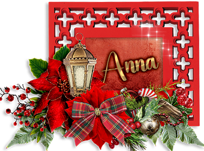 Christmas Siggie tag - Anna