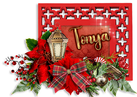 Christmas Siggie tag - Tonya