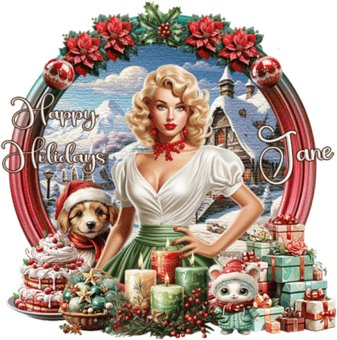 Happy Holidays - Jane