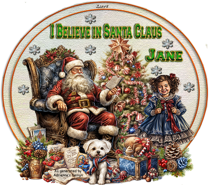 I believe in Santa Claus - Jane