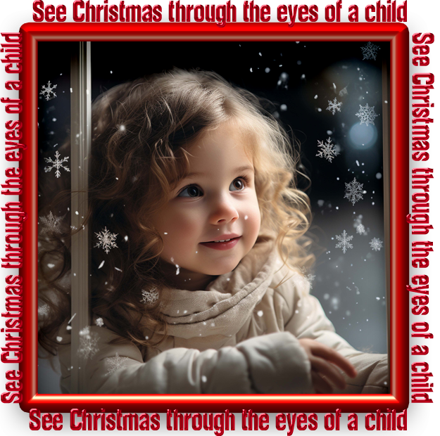 Eyes through a child