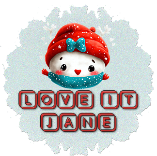 Cute snow person - Jane
