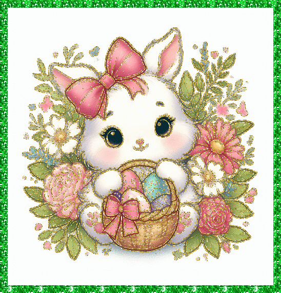 Glittery Bunny