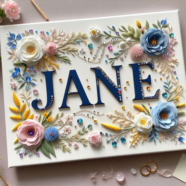 Fancy Name plaque