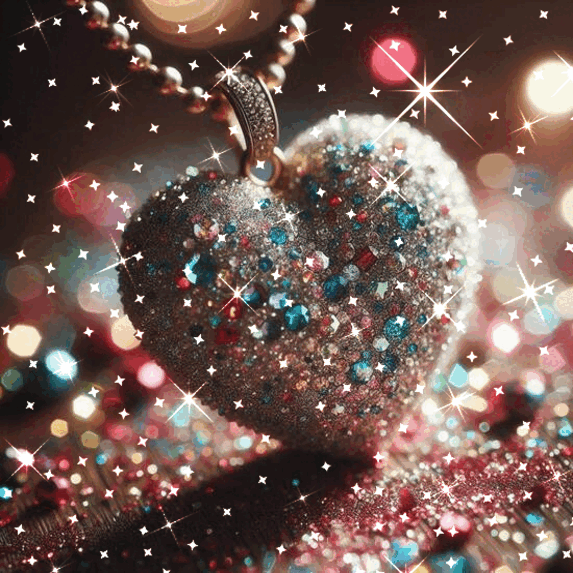 Glittery Heart