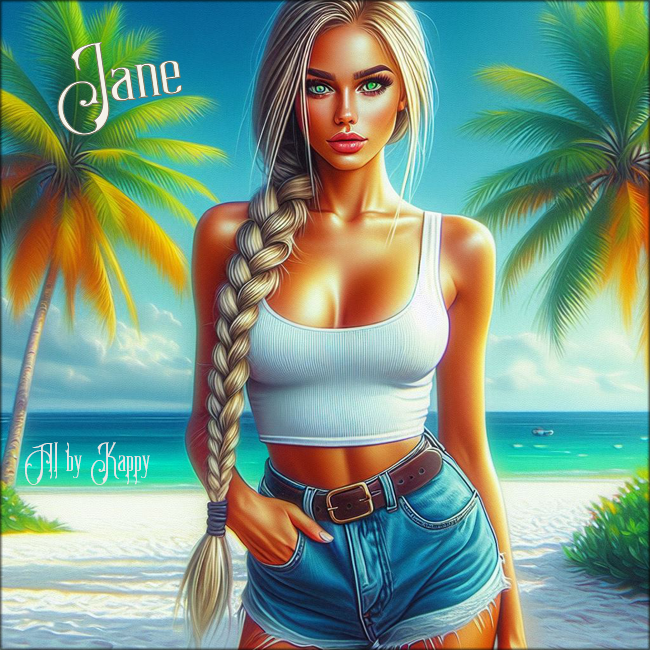 Cute blonde - Jane