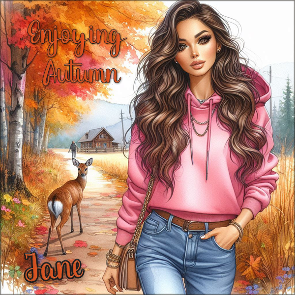 Enjoying Autumn - Jane