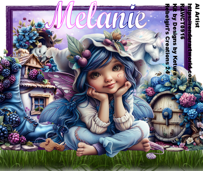 Melanie -Fairyberry tag