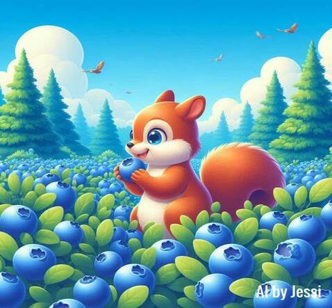 Blueberry Background