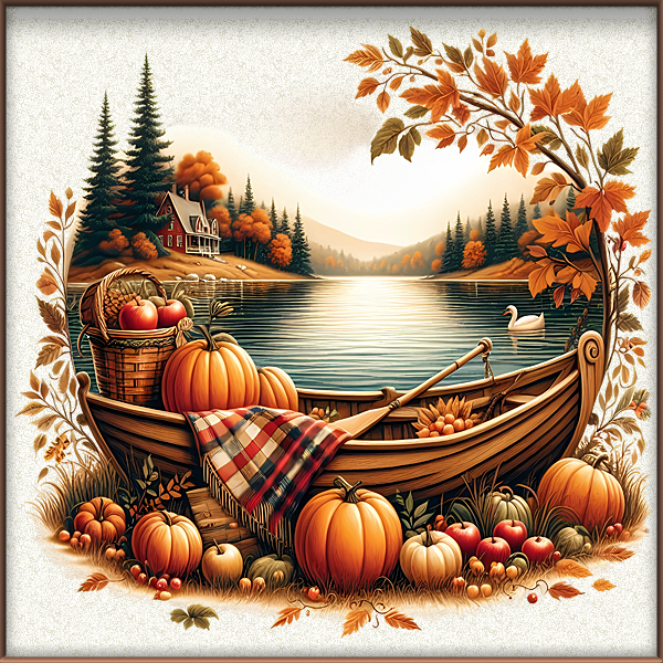 Autumn boating