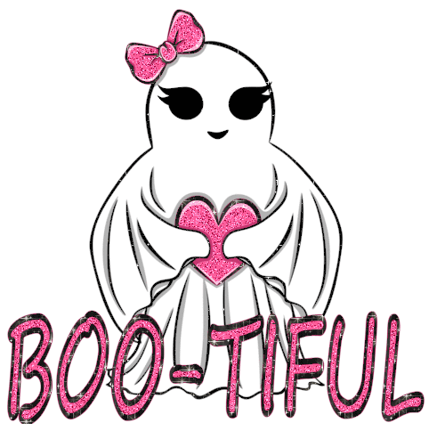 Halloween Bootiful Girl Ghost
