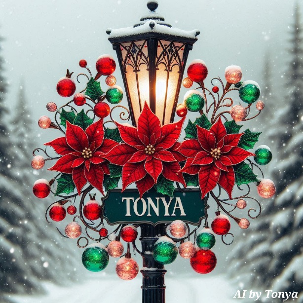 Christmas lamp (Tonya)