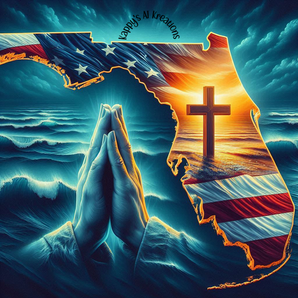 Pray for Florida (in AI Art)