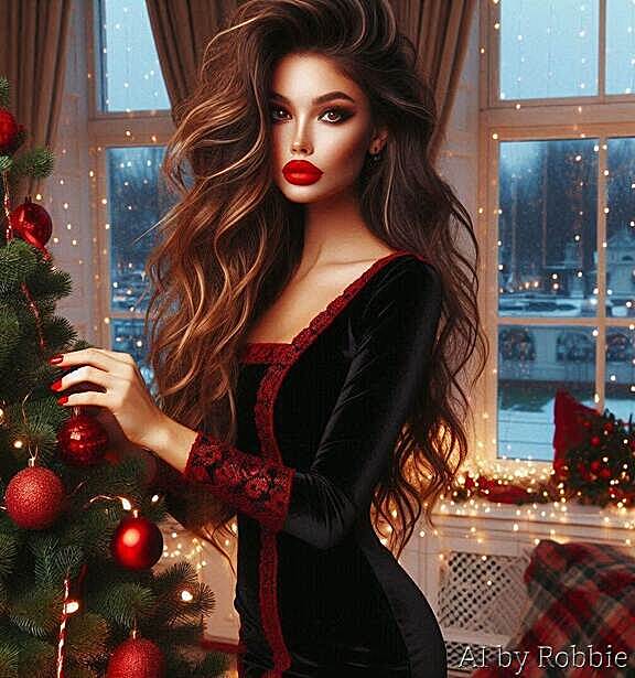 Beautiful Girl Christmas