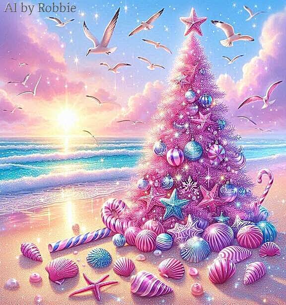 Pink Summer Christmas