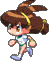 girl running