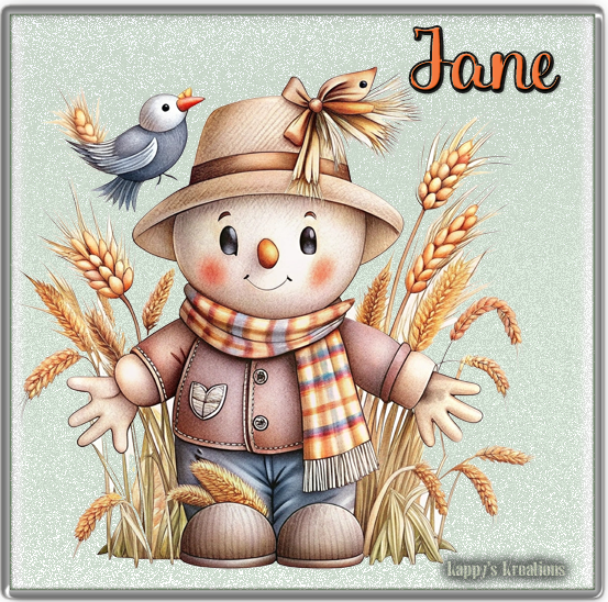 Autumn Scarecrow - Jane