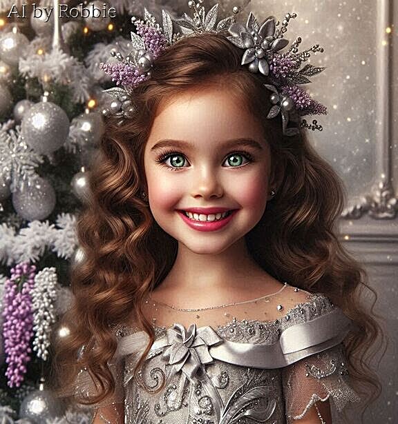 Beautiful Girl Christmas