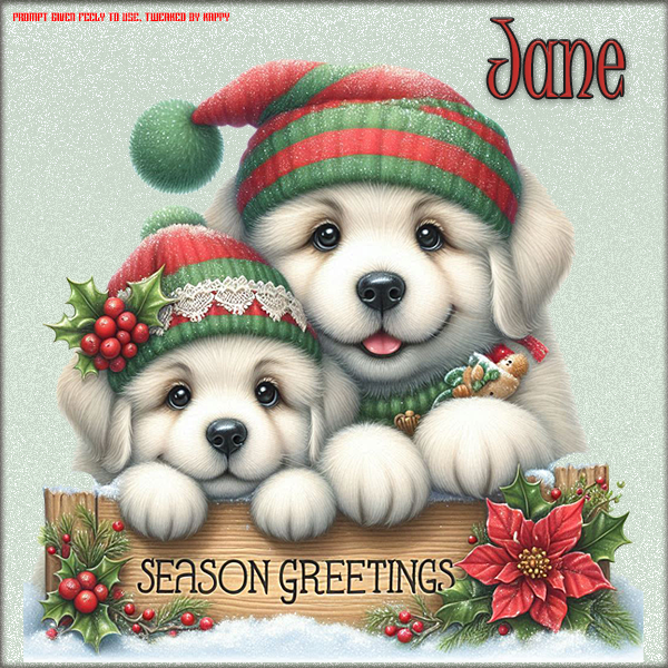 Season Greetings - Jane
