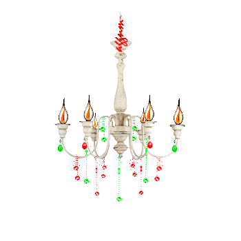 christmas chandelier