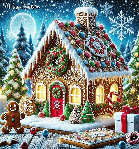 Christmas Gingerbread House