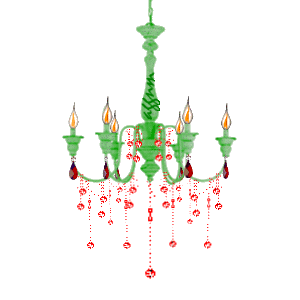 christmas chandelier