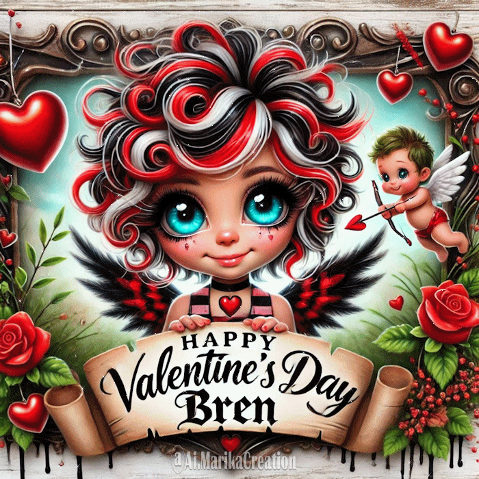 Happy Valentine day Bren