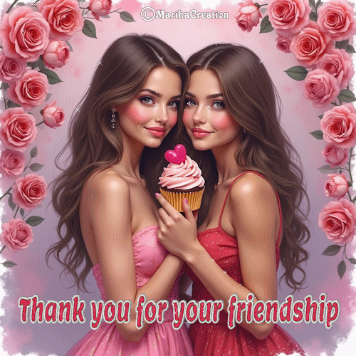 Thank you for your friendship