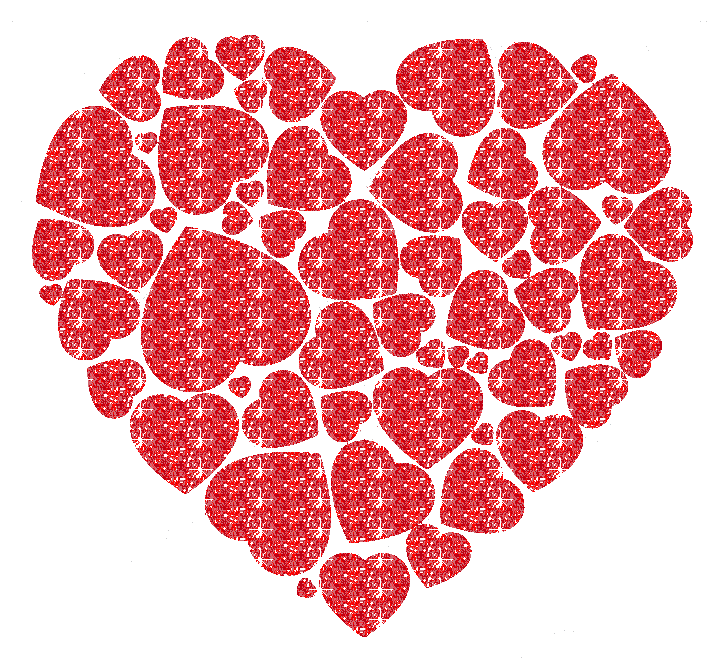 heart made of hearts