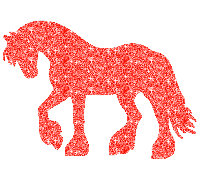 Friesian horse
