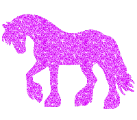 Friesian horse