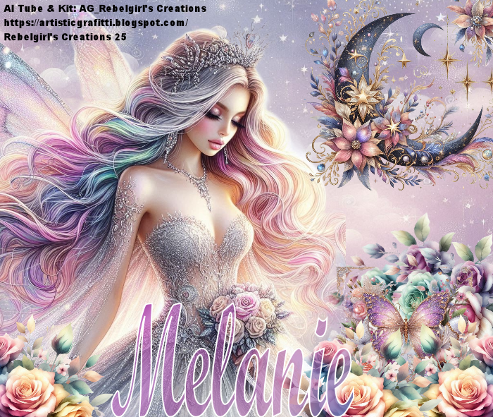 Melanie -Fairy Glam tag