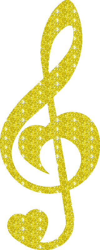 heart shaped musical note