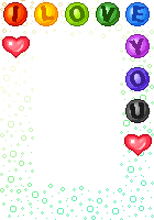 I love you