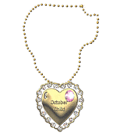 october child necklace