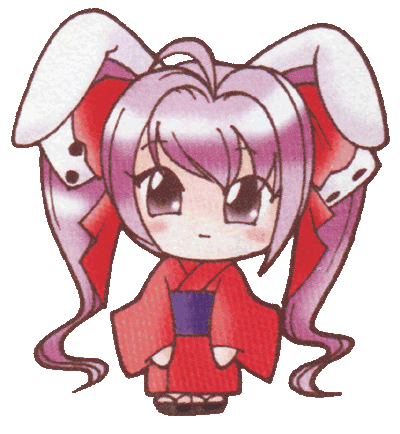 kimono rabbit girl