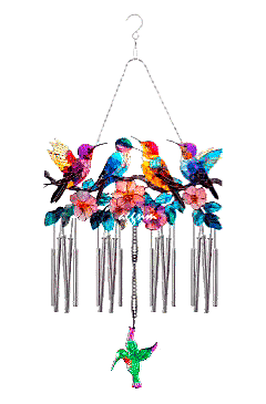 hummingbird wind chime