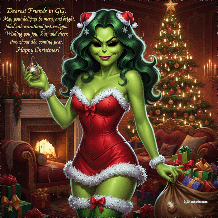 Happy Christmas GG friends