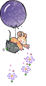mouse in a hot air balloon