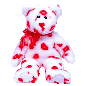 smooch valentine bear
