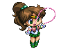 anime girl jumping the rope