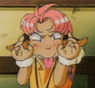 evil fingers girl