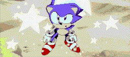 sonic looking at stars © Sega
