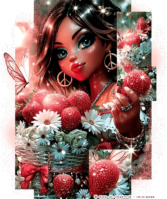Hello My Berry Sweet Friend - Set 1 - Style 4