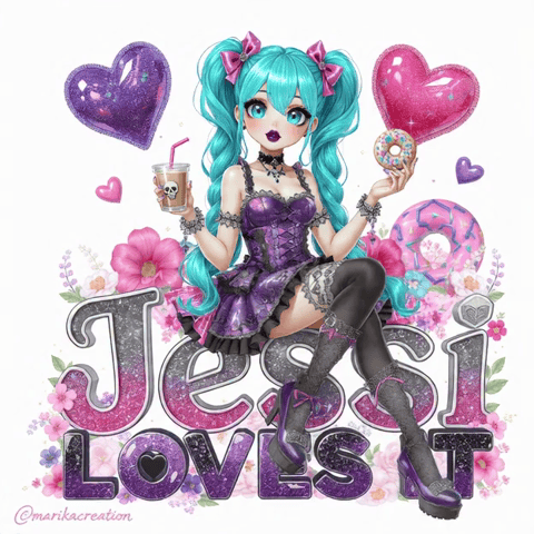 Jessi, the manga girl, loves it