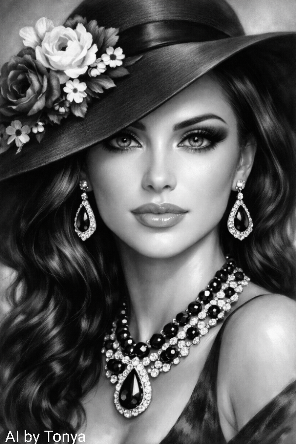 Beautiful classy lady