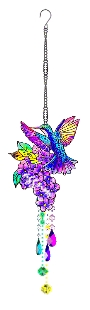 hummingbird sun catcher