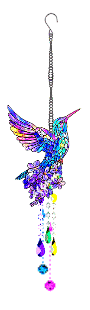 hummingbird sun catcher