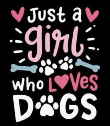 Girl Who Loves Dogs