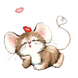 mouse kisses (in Animated GIFs)